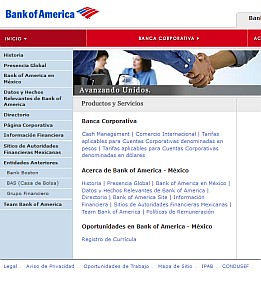 Bank of America Mexico